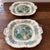 Antique 1800s English Wedgwood Cyclamen Square Serving Plates - Set of 2 For Sale In New York - Image 6 of 8