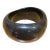 Black Acrylic or Lucite Bangle Bracelet Mid Century Modern For Sale