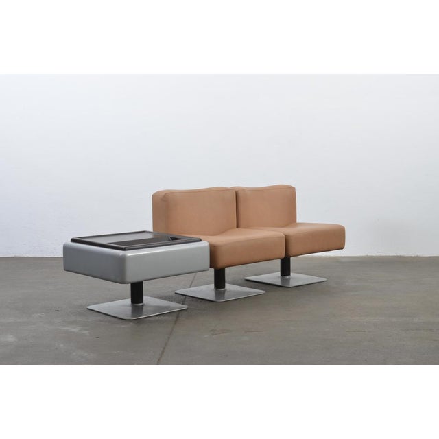 Brown System 350 Chairs by Herbert Hirche for Mauser Waldeck, 1974, Set of 2 For Sale - Image 8 of 10