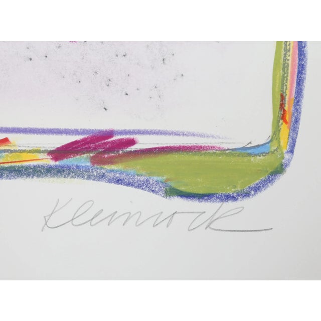 Artist: Sybil Kleinrock Title: Midway I-A Year: circa 1978 Medium: Hand-Colored Lithograph, signed and numbered in pencil...