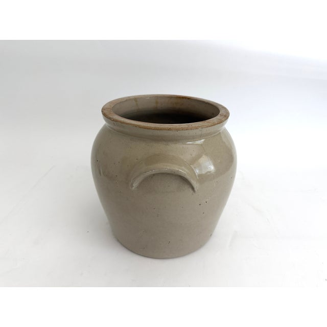 Early 20th Century French Stoneware Confit Pot Early 1900s For Sale - Image 5 of 9
