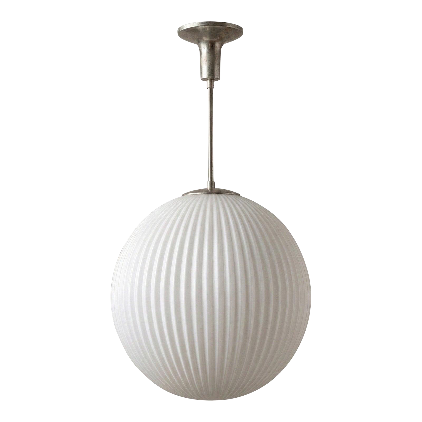 Vintage Louis Kalff for Philips - Opal Glass Pendant Lamp, 1960s