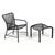Brown Jordan Tamiami Lounge Chair & Ottoman For Sale - Image 9 of 10