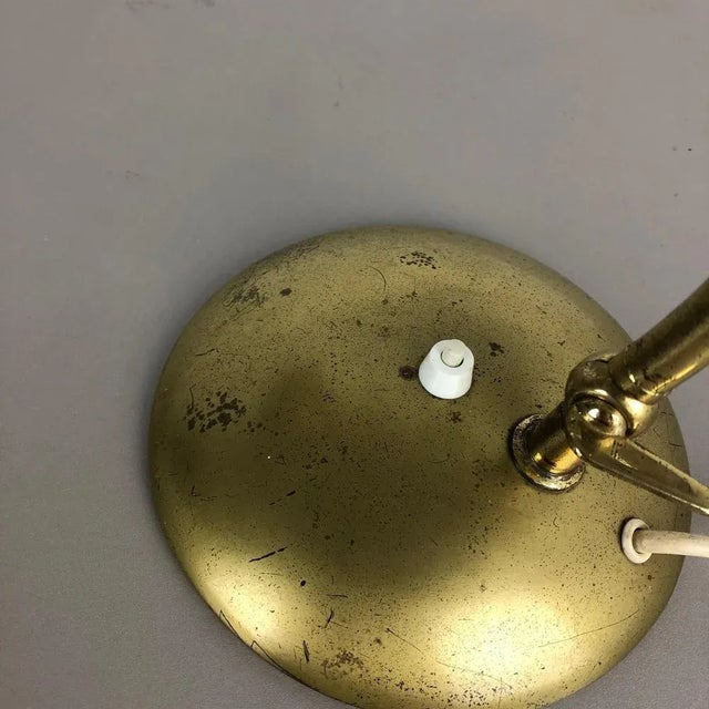 Brass Metal Table Light, Germany For Sale - Image 16 of 18