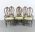 Brown Louis XV Carved Walnut Dining Chairs - Set of 6 For Sale - Image 8 of 8