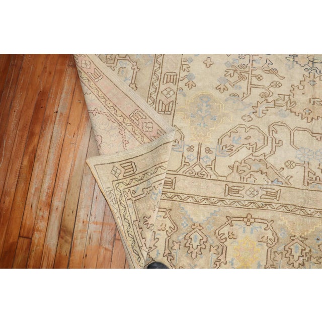 Early 20th Century Square Turkish Anatolian Rug rug no.j2484 For Sale - Image 5 of 11