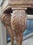 Beige Charlie Trotter's Restaurant Auction Provenance Neoclassical Carved Console With Inset Black Marble Top For Sale - Image 8 of 9