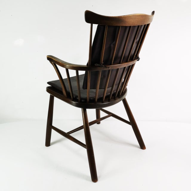 Chair attributed to Borge Mogensen for Fredericia Stolefabrik, Denmark, 1950s For Sale - Image 13 of 18