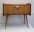 Brown Small Sideboard with Brass Handle, 1960s For Sale - Image 8 of 8