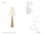 Kelly Wearstler by Visual Comfort Signature Crue 66" Floor Lamp in Natural Maple with Linen Shade Designer: Kelly...