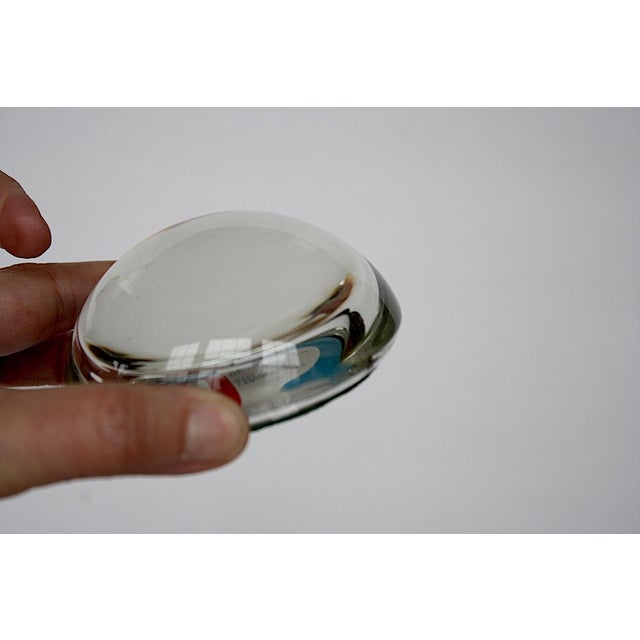 1940s Bell Telephone Laboratories Glass Paperweight For Sale - Image 5 of 11