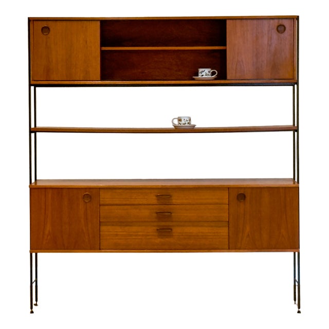 Teak Modular Bookcase by Avalon, England, 1960, Set of 3 For Sale