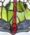 Traditional Vintage Tiffany Style Stained Glass Dragonfly Table Lamp For Sale - Image 3 of 7
