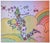 Original mixed media drawing with watercolor on paper. Hand signed by Peter Max. Frame size 16.5 x 18 inches. Artwork size...
