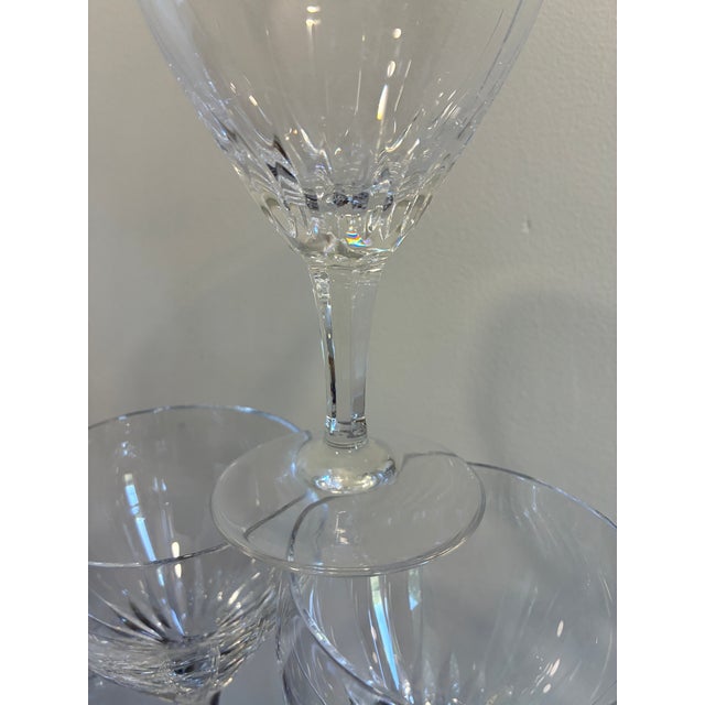 Vintage Josair Germany Crystal Water Glasses -Set of 10 For Sale In Oklahoma City - Image 6 of 10
