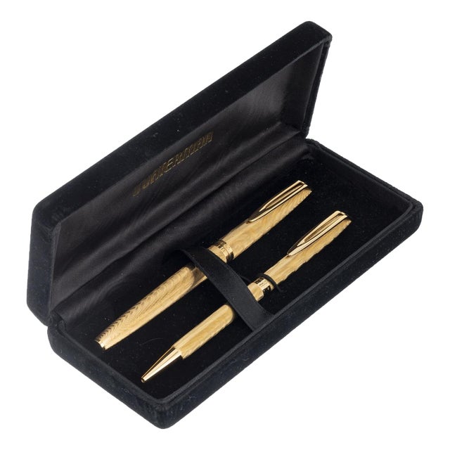 French Waterman Pen Set, 1950s, Set of 2 For Sale