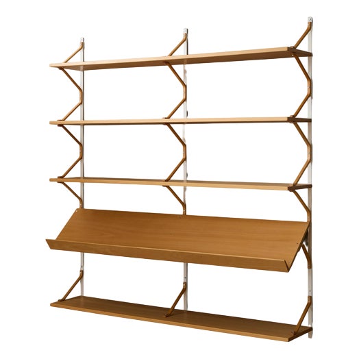 Wall Shelf attributed to Bruno Mathsson, Sweden, 1970s For Sale