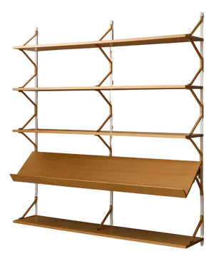 Wall Shelf attributed to Bruno Mathsson, Sweden, 1970s