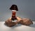 Animal Skin Small Travel Clamp Reading Lamp in Bakelite, 1950s For Sale - Image 7 of 18