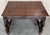 Gothic 19th Spanish Carved Gargoyles Walnut Renaissance Library / Writing or Desk Table For Sale - Image 3 of 18