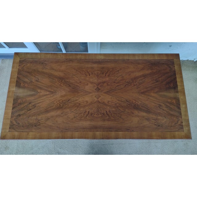 French Style Partner's Desk by Baker, Circa 1970s For Sale - Image 10 of 18