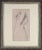 Cream Vintage Neoclassical Graphite Drawing of a Marble Statue New York 1930 For Sale - Image 8 of 8