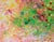 1990s Cotton Candy Crackle - Abstract Expressionist Composition in Acrylic by Charles David Francis For Sale - Image 5 of 6