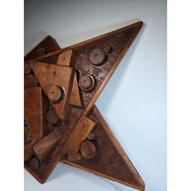 1980s George Marinko Abstract Wooden Sculpture For Sale - Image 15 of 16