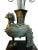 Hollywood Regency 1950s William Billy Haines Chinese Bronze Style Hollywood Regency Rooster Lamp, Unmarked For Sale - Image 3 of 5