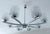 Silver Brutalist Pendant Light from Kaiser-Leuchten, 1970s For Sale - Image 8 of 18