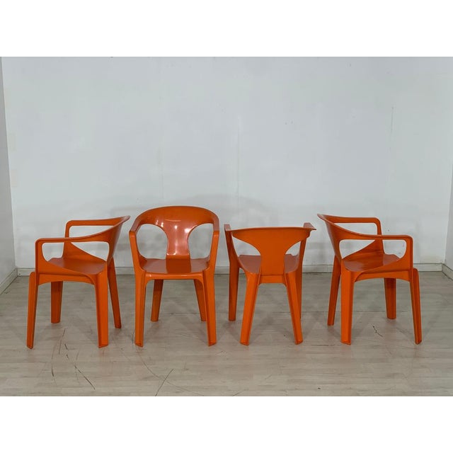 Space Age Garden Chairs, Set of 4 For Sale - Image 9 of 9