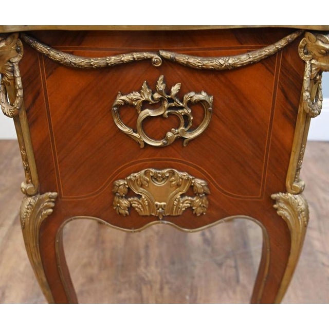 Antique French Louis XV Kingwood Commode, 1890 For Sale - Image 4 of 7