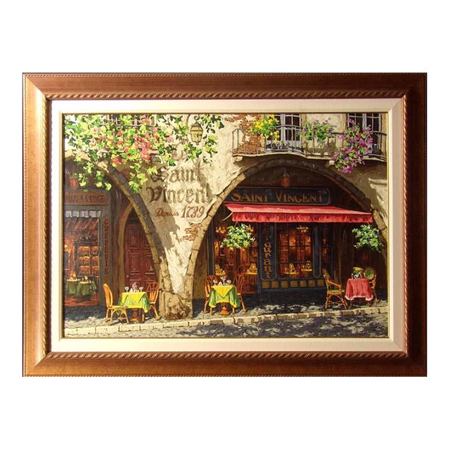Viktor Shvaiko "Summer in Provence" Hand Signed With Custom Frame For Sale