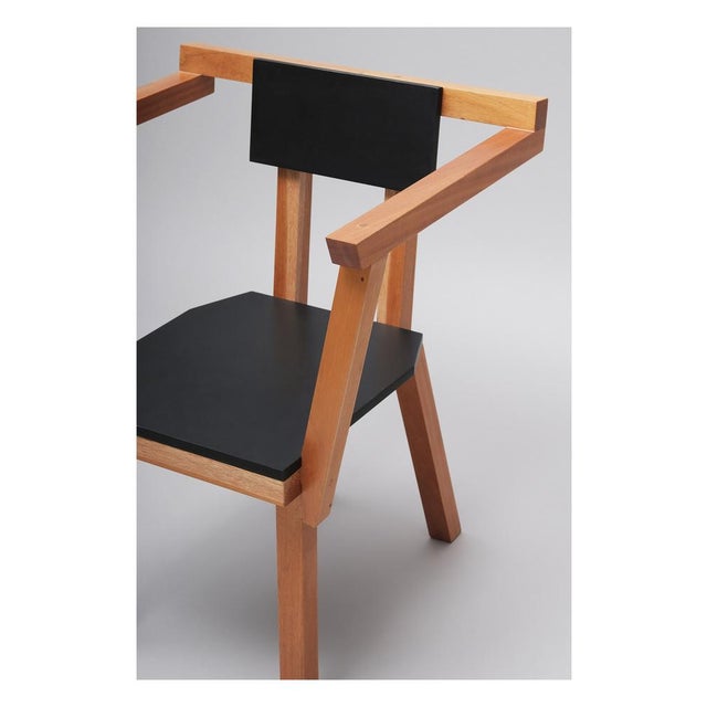 Black Kaspa Negra Armchair by Clémence Seilles for Stromboli Design For Sale - Image 8 of 11