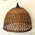 Mid 20th Century Mid-Century Wicker Pendant Lamp For Sale - Image 5 of 10