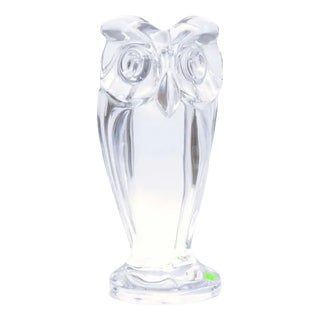 Glass Design Object Owl, 1890s For Sale