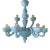 Matte Light-Blue Murano Style Glass Chandelier from Simoeng For Sale - Image 13 of 13