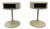Space Age Tulip Side Tables by Lusch Erzeugnis for Lusch & Co, 1970s, Set of 2 For Sale