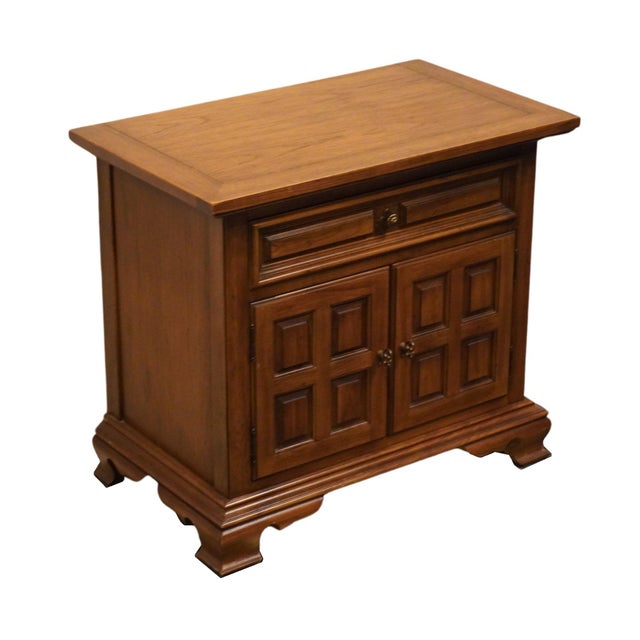 Mediterranean Thomasville Furniture Monterey Collection Spanish Mediterranean 27" Cabinet Nightstand 430-13 For Sale - Image 3 of 12