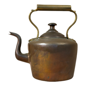 Antique English Copper Kettle Circa 1900