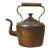 Antique English Copper Kettle With Brass Handle Circa 1900 For Sale