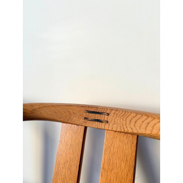 Brown Vintage Danish Directional Dining Chairs by Hans Jorgen Frydendal, 1970s, Set of 4 For Sale - Image 8 of 13