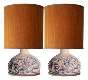 Vintage Axella Ceramic Table Lamp by R. Houben, 1970
