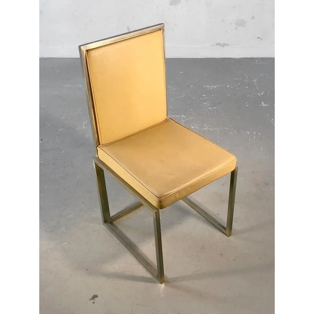 Metal Postmodern Shabby-Chic Chair from Maison Jansen For Sale - Image 7 of 11