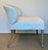 Modern Baker Modern White Pleated Palace Slipper Chairs Pair For Sale - Image 3 of 7