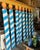 Vintage Collection of Handmade Wooden Oversized Candlesticks- Set of 10 For Sale - Image 9 of 9