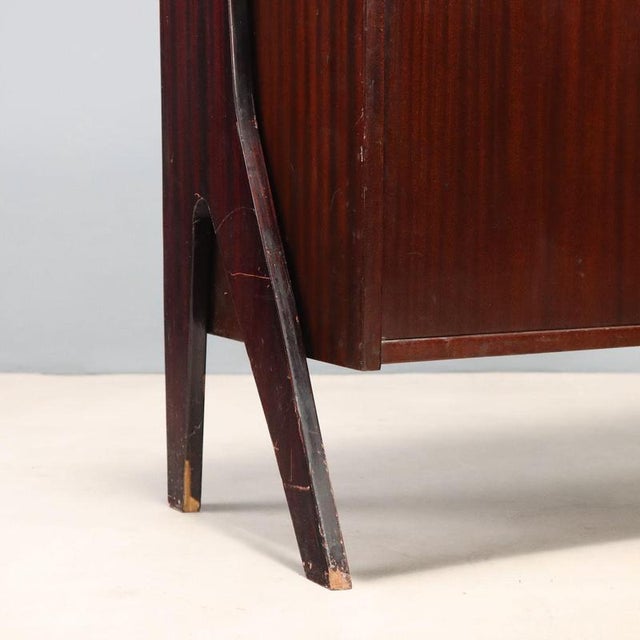 Vintage Bar Cabinet in Mahogany, 1960s For Sale - Image 11 of 13