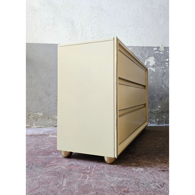 Italian Chest of Drawers with Mirror, 1970s, Set of 2 For Sale - Image 5 of 10