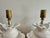 French Country 1970s French Country White Ceramic Pitcher and Basin Lamp Pair For Sale - Image 3 of 8