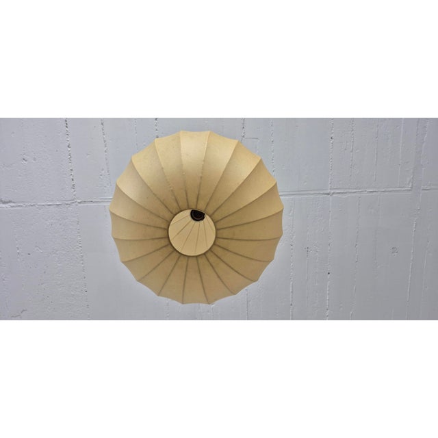 Vintage Cocoon Pendant Lamp, Italy, 1960s For Sale - Image 12 of 15